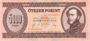 5000 Forint 1990 p.177a